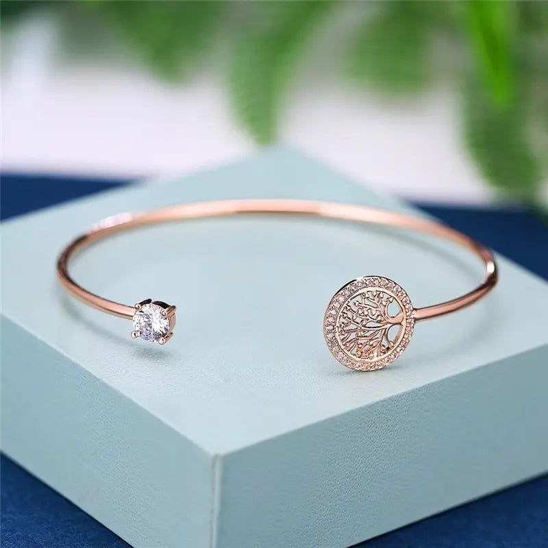 Aeriel – Bracelet ajustable avec arbre de vie
