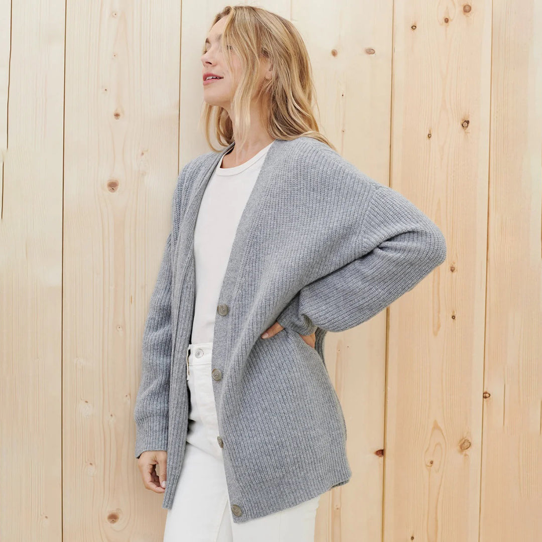 Leah - Cardigan En Cachemire Oversize