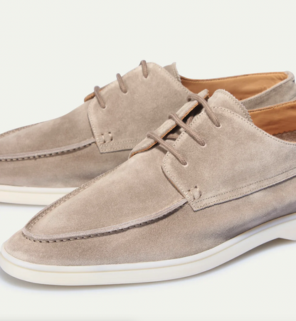 Vilano – Chaussures de cuir plates pour hommes