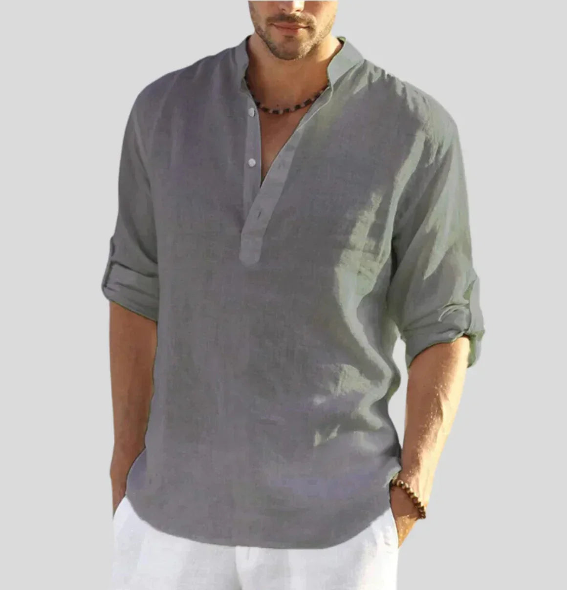 John – Shirt en lin pour homme