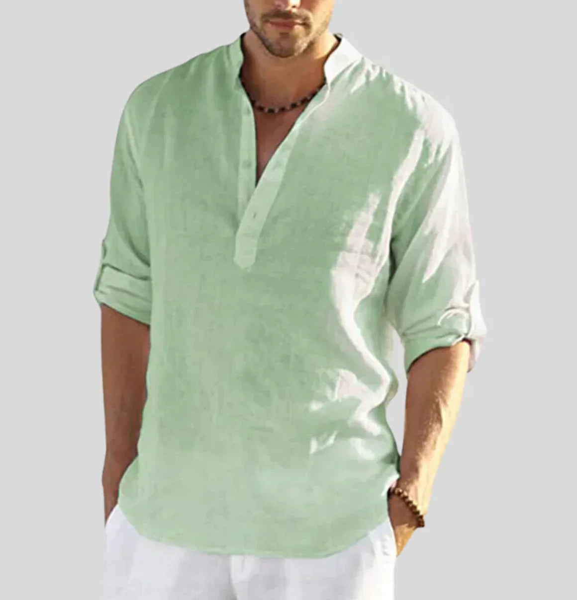 John – Shirt en lin pour homme