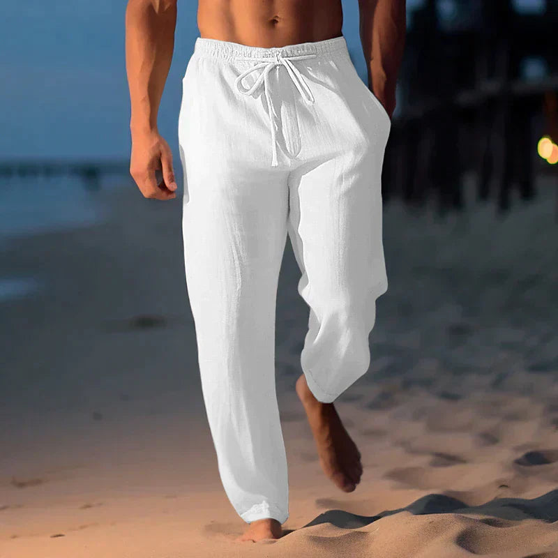 Matthew - pantalon lin homme tendance