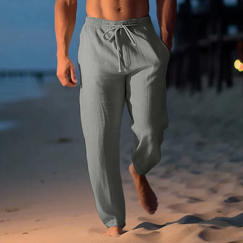 Matthew - pantalon lin homme tendance