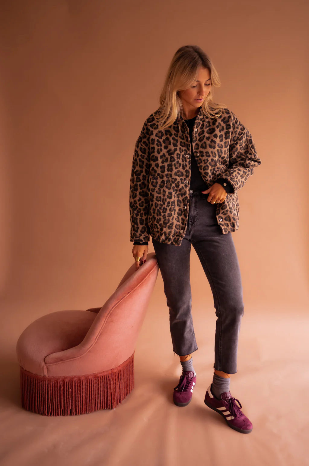 Lea – Blouson Léopard