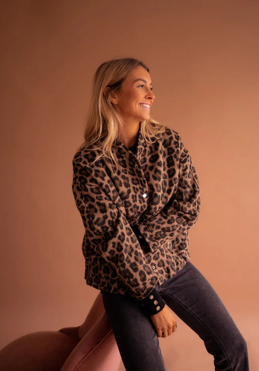 Lea – Blouson Léopard