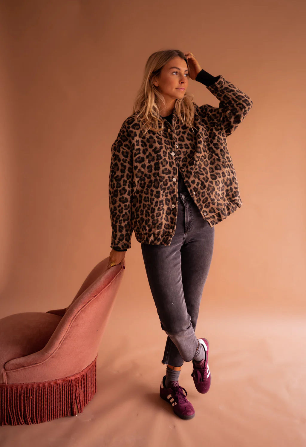 Lea – Blouson Léopard