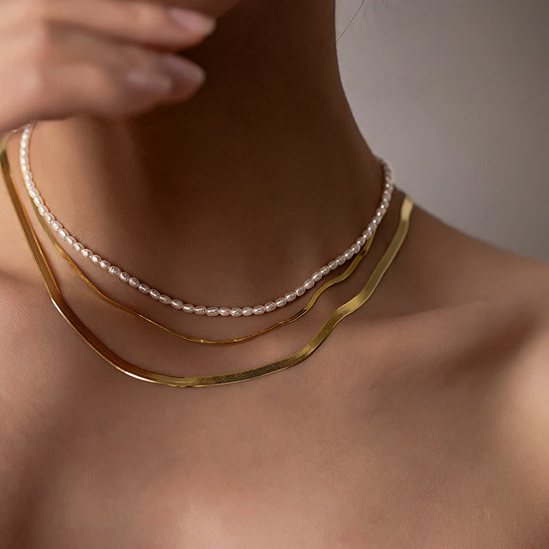 Olivia – Collier élégant en perles