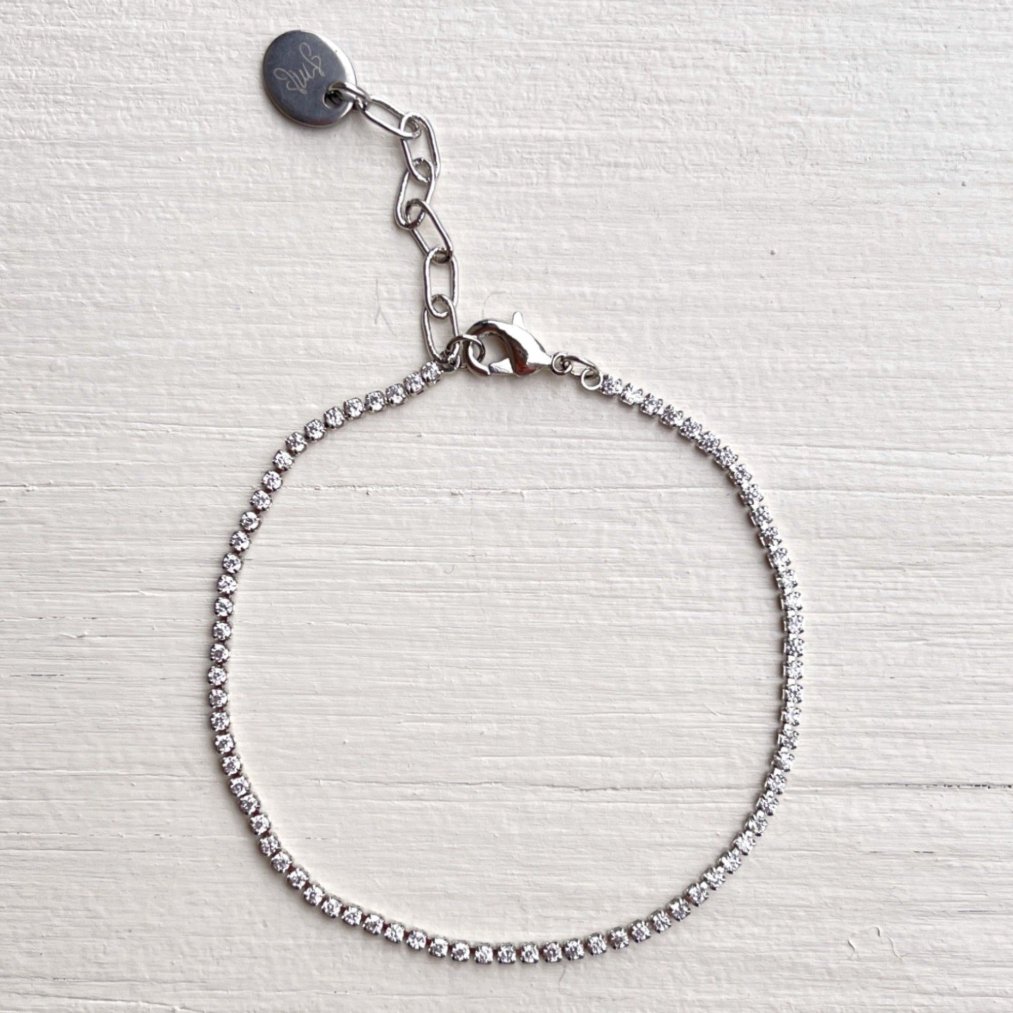 Bracelet de tennis mini cristal