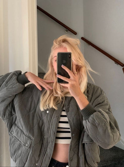 Sofia – Blouson Bomber Matelassé