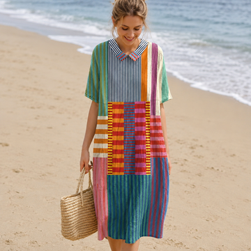 Stella - Robe élégante au look vintage pour femmes