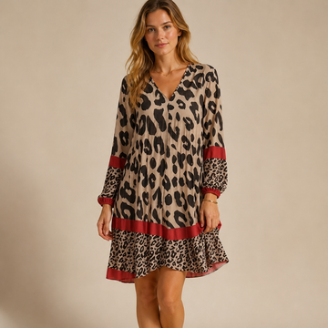 Marfie - Mini-robe élégante à col en V