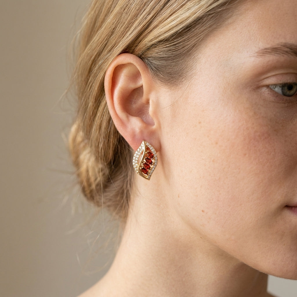Isola – Boucles d'oreilles en or