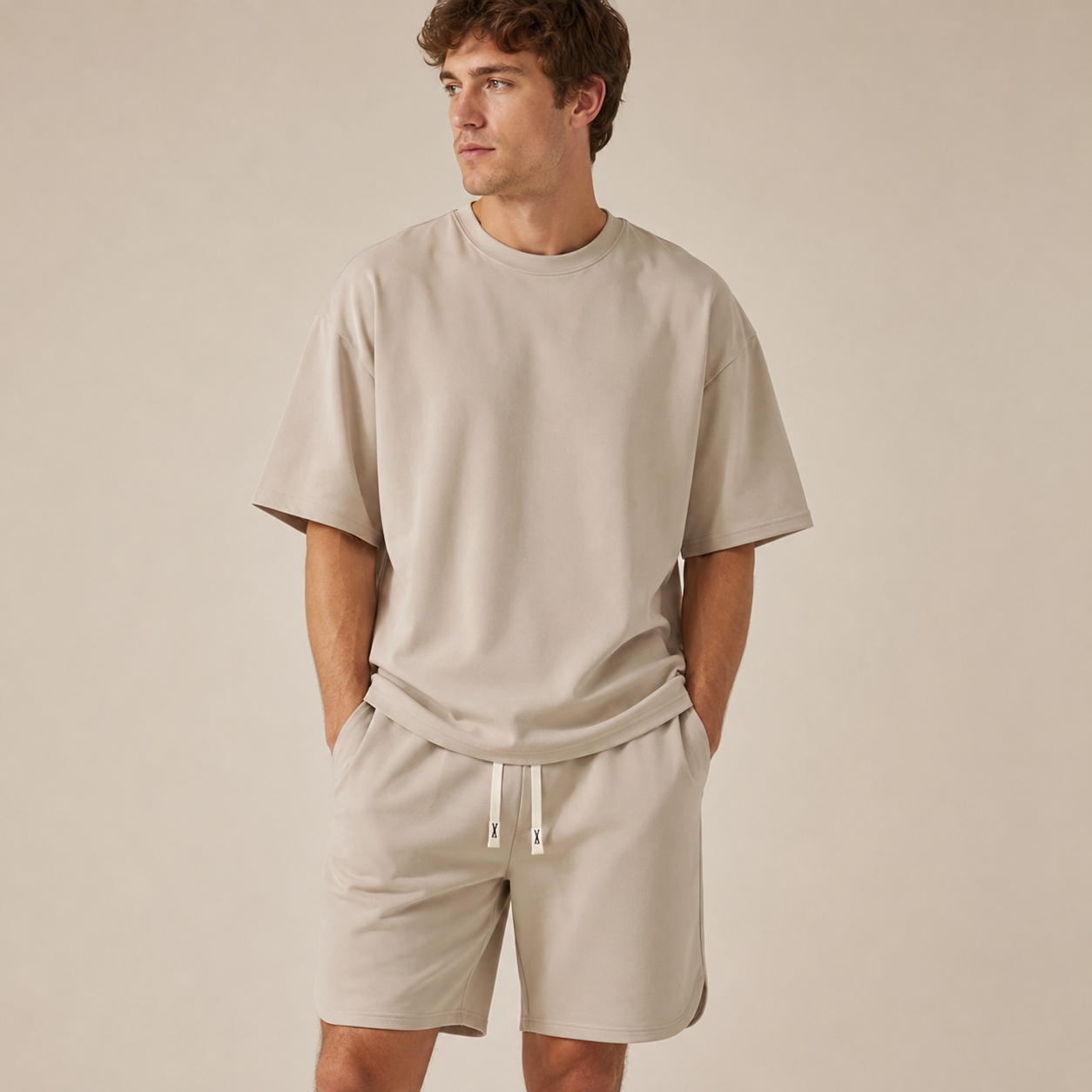 Tereso - Ensemble d'été pour homme en deux pièces à la mode