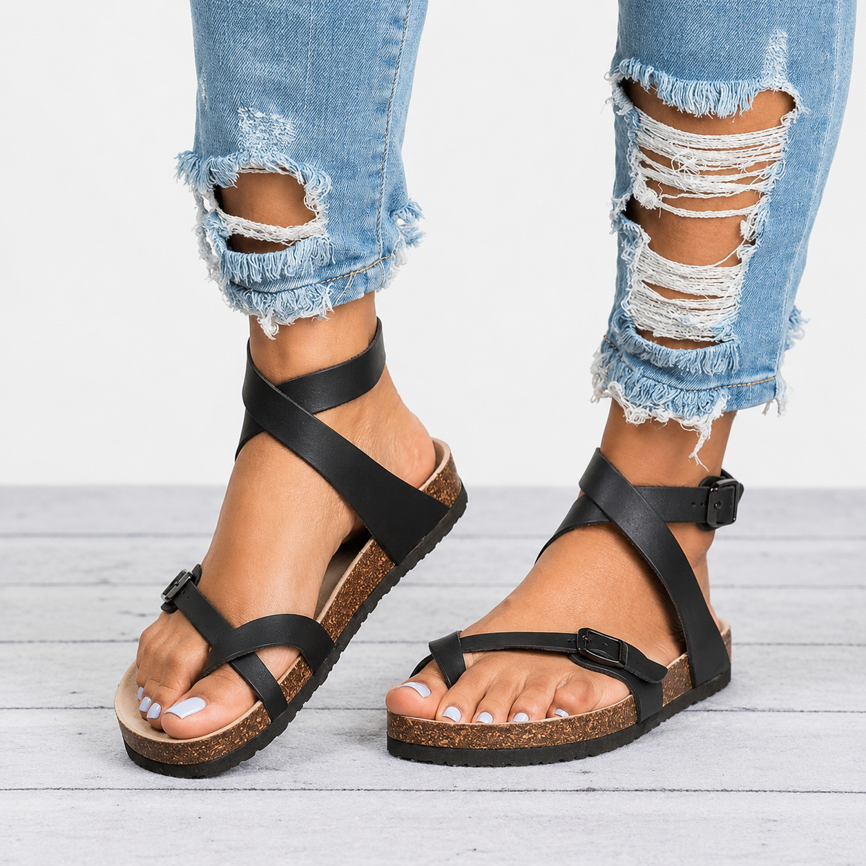Danna - Sandales rétro pour femmes
