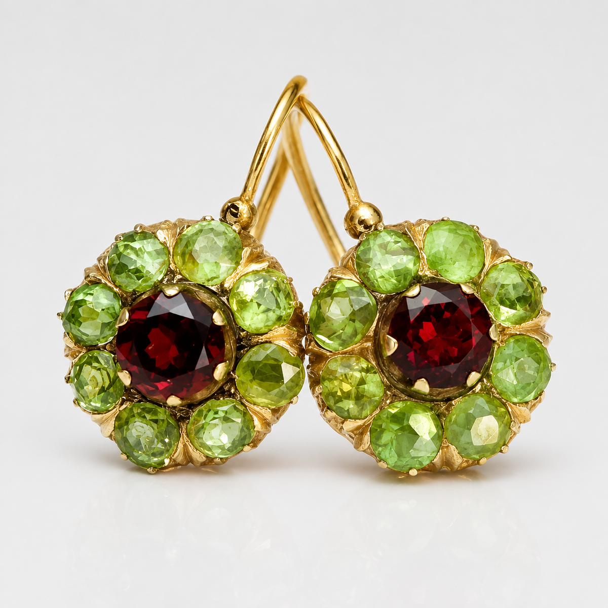 Clara – Boucles d'oreilles vintage rondes