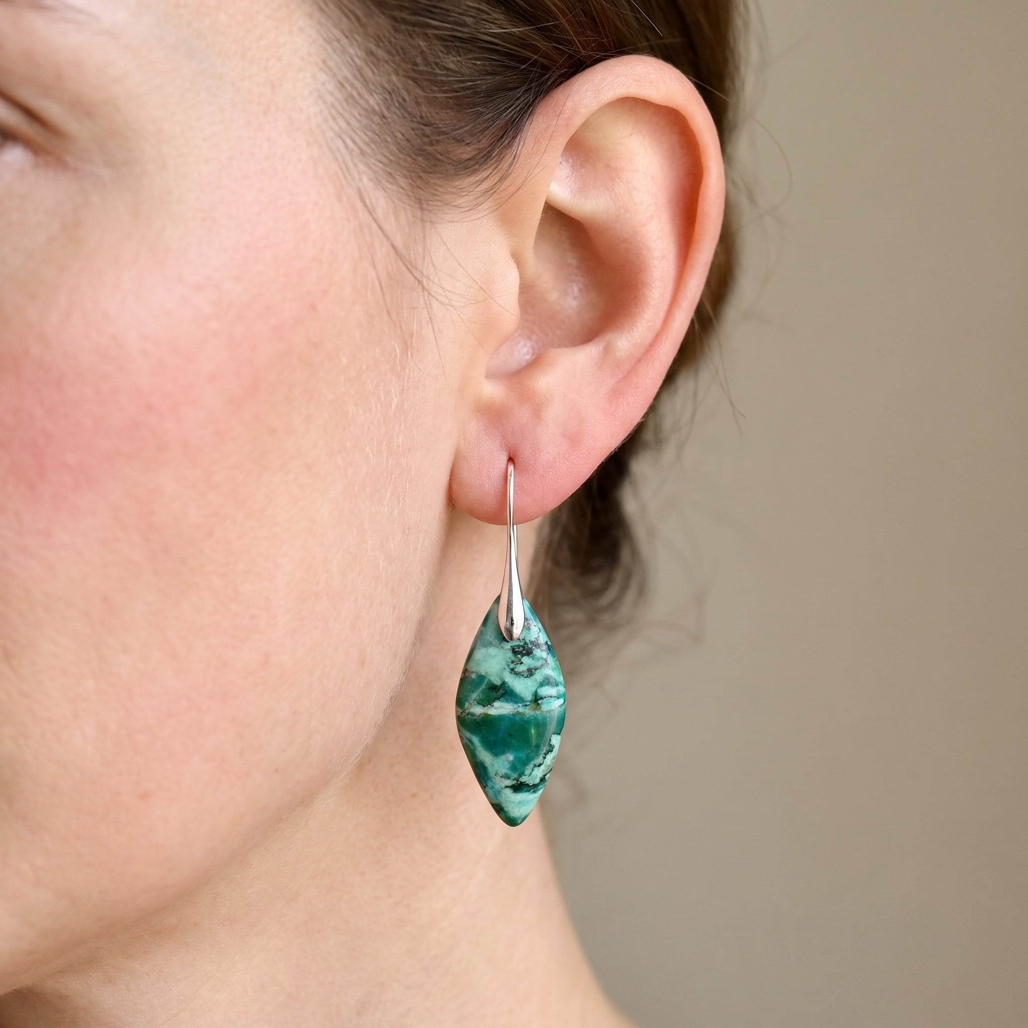 Lucie – Boucles d'oreilles en pierre naturelle