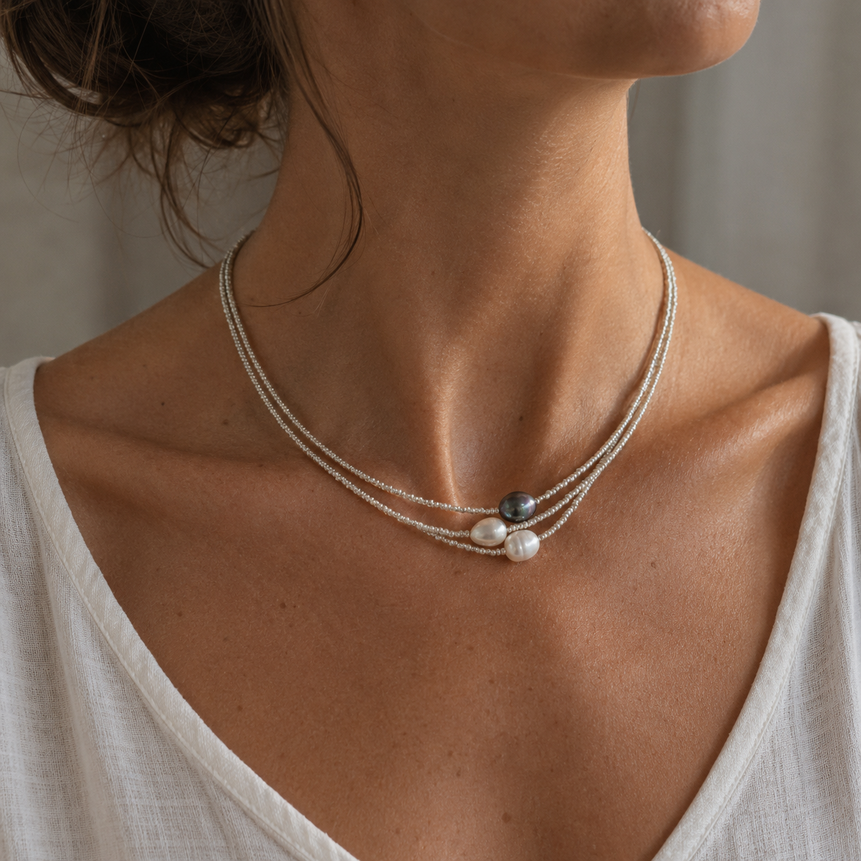 Eternal Grace – Collier de Perles Naturelles