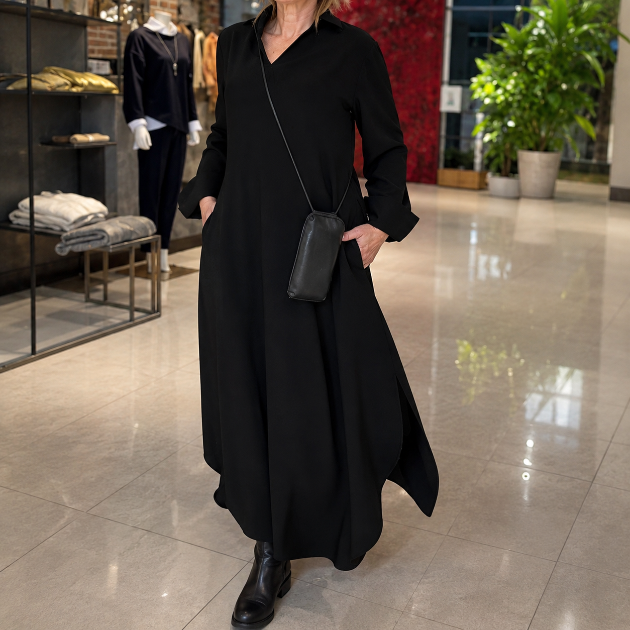 Marina - Robe d'été contemporaine pour femme