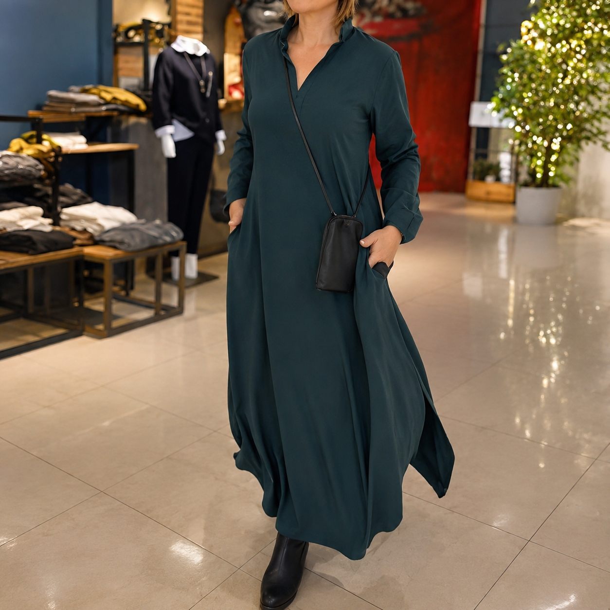 Marina - Robe d'été contemporaine pour femme