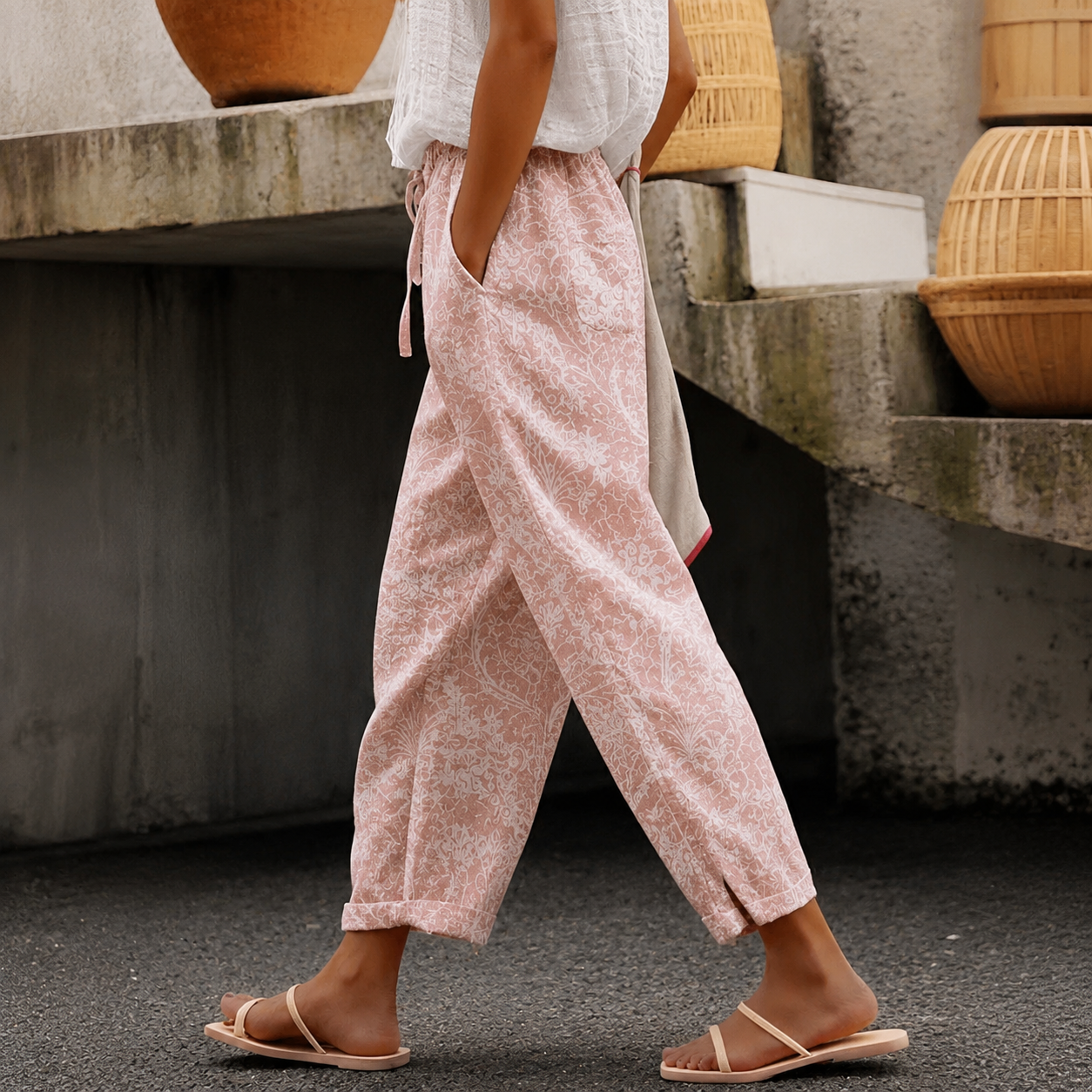 Tansy - Pantalon chic d'été pour femme