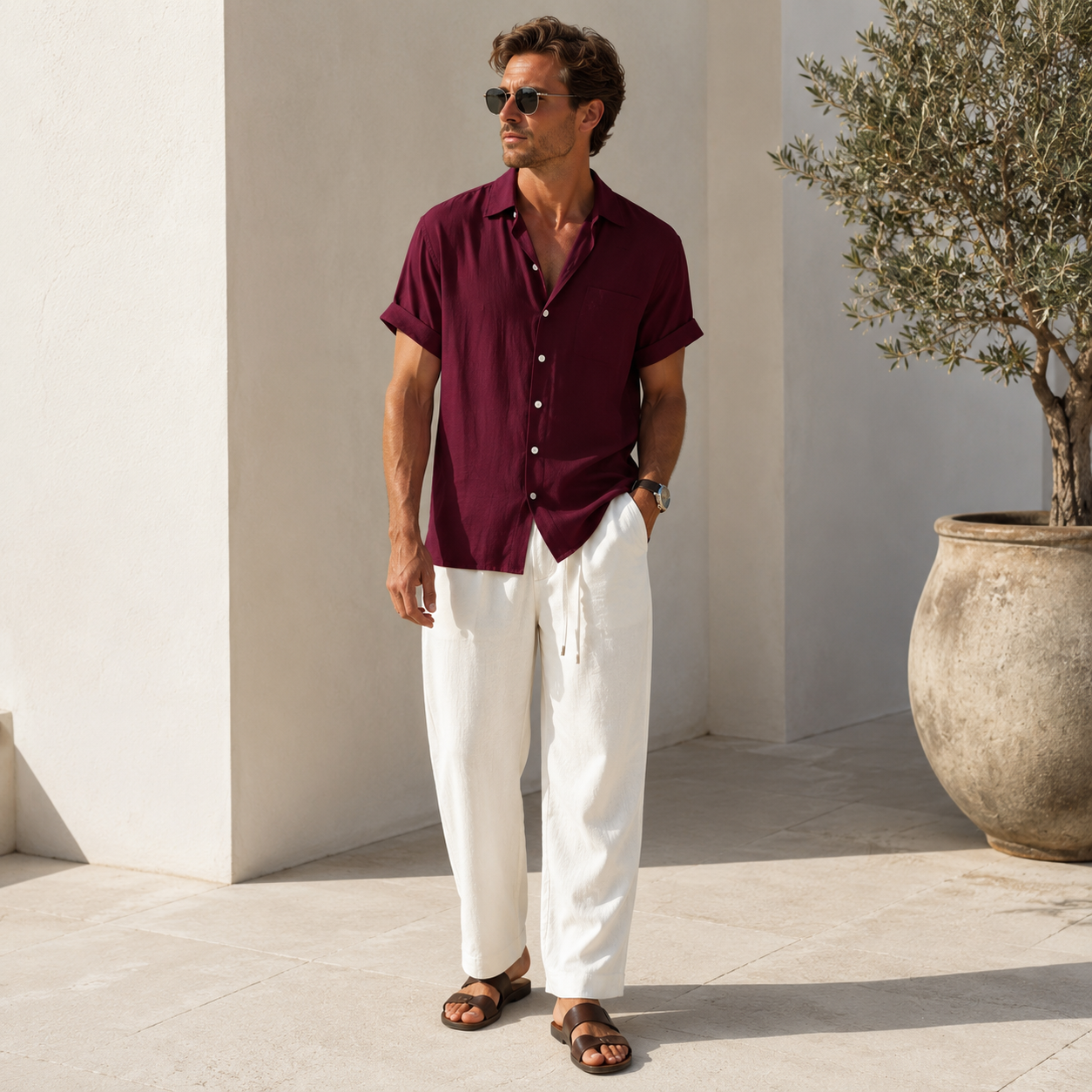 Phillip - Tenue d'été décontractée pour hommes