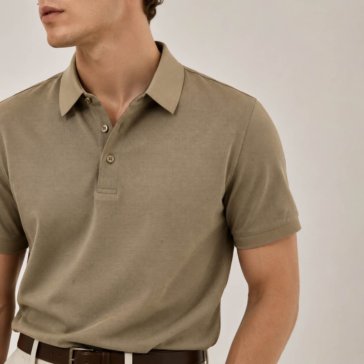 Zack - Polo décontracté à motif pour hommes