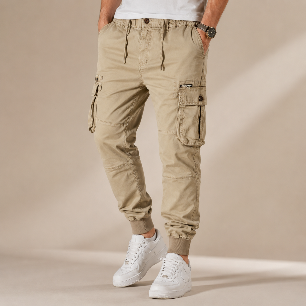 Xander - Pantalon cargo décontracté pour hommes