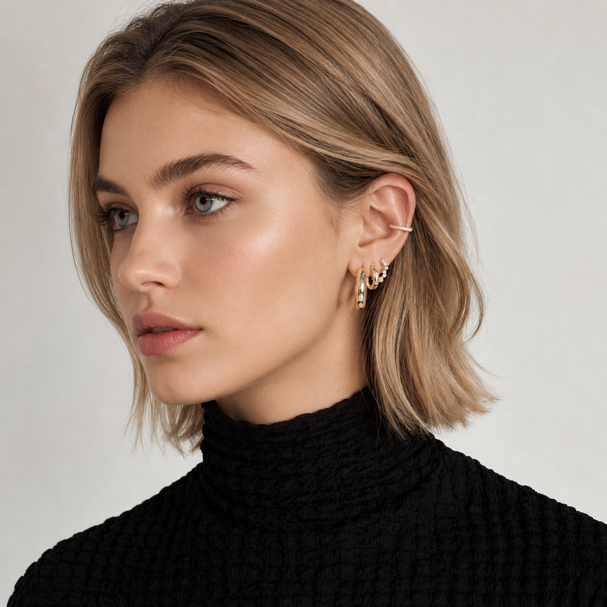 Thena - Boucles d'oreilles en argent
