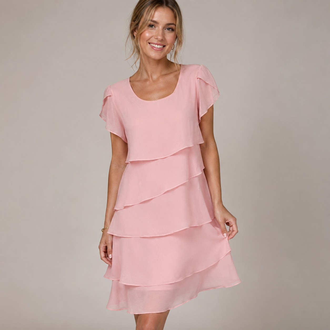 Claudia - Robe en chiffon élégante pour femmes