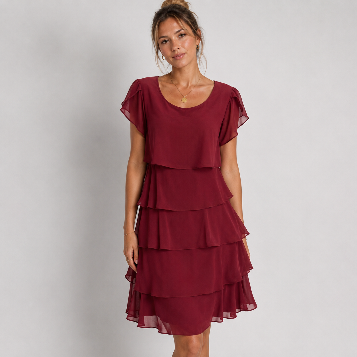 Claudia - Robe en chiffon élégante pour femmes