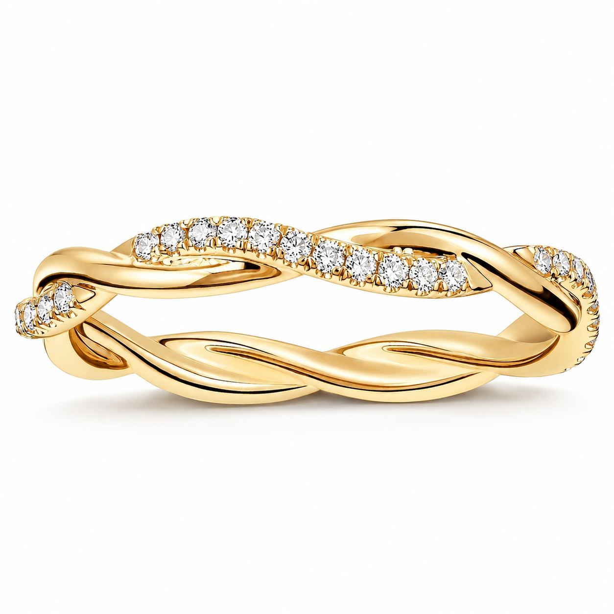 Livia – Bague croisée mode chic