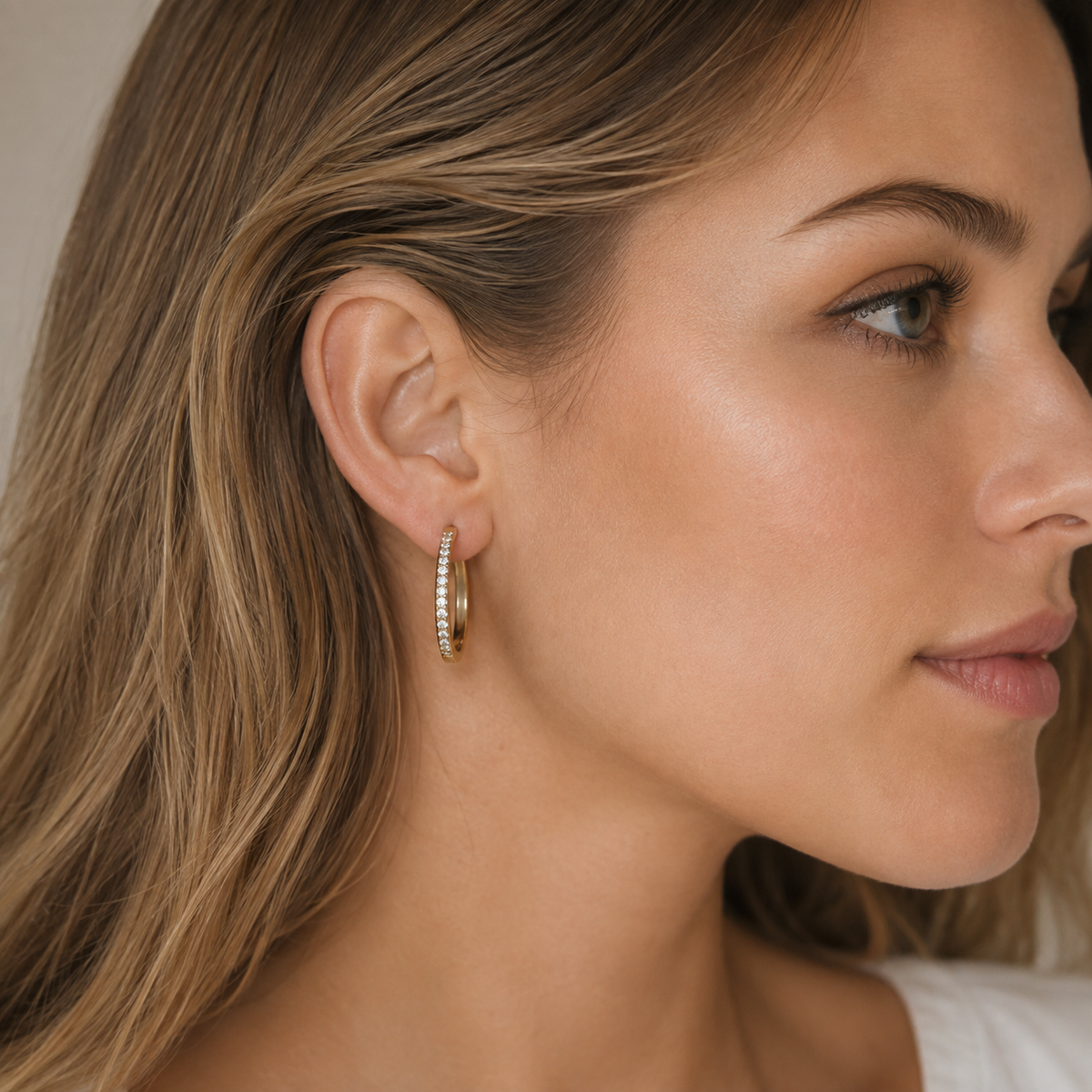 Sorel – Boucles d'oreilles avec pavé
