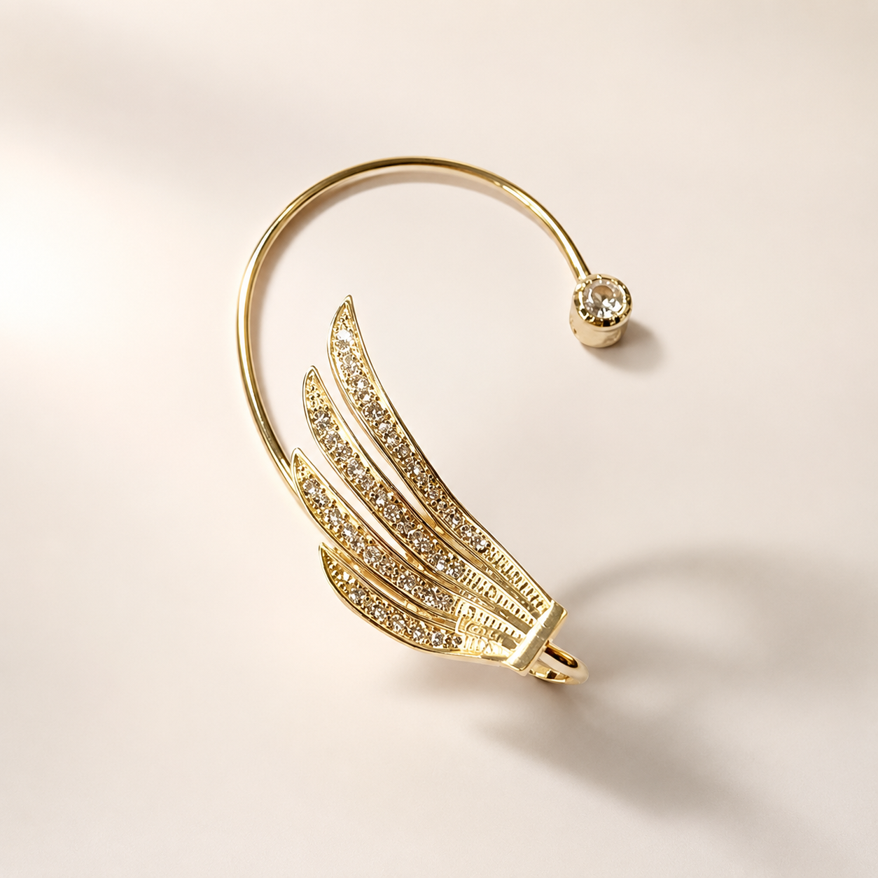 Angel – Boucles d'oreilles Ailes d'Ange Élégantes