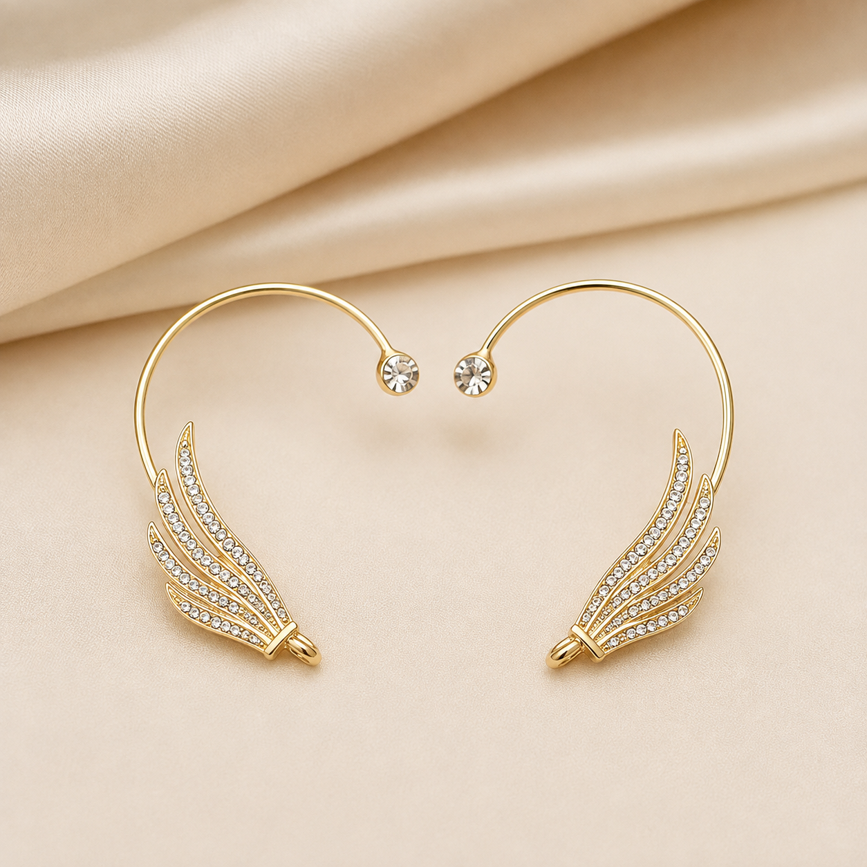 Angel – Boucles d'oreilles Ailes d'Ange Élégantes