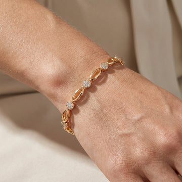Maelis – Bracelet en maillons allongés