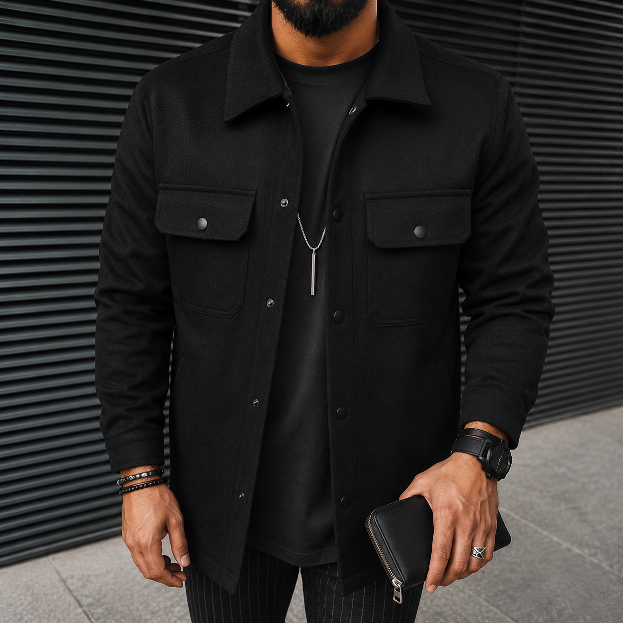 Finn – Chemise à Boutons pour Hommes