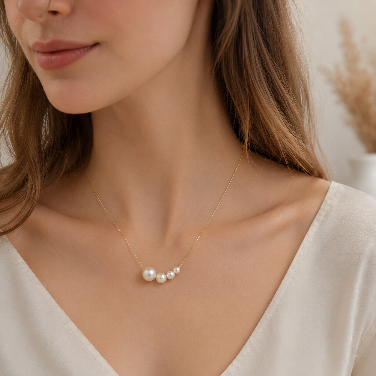 Dashiell – Collier en perles fines