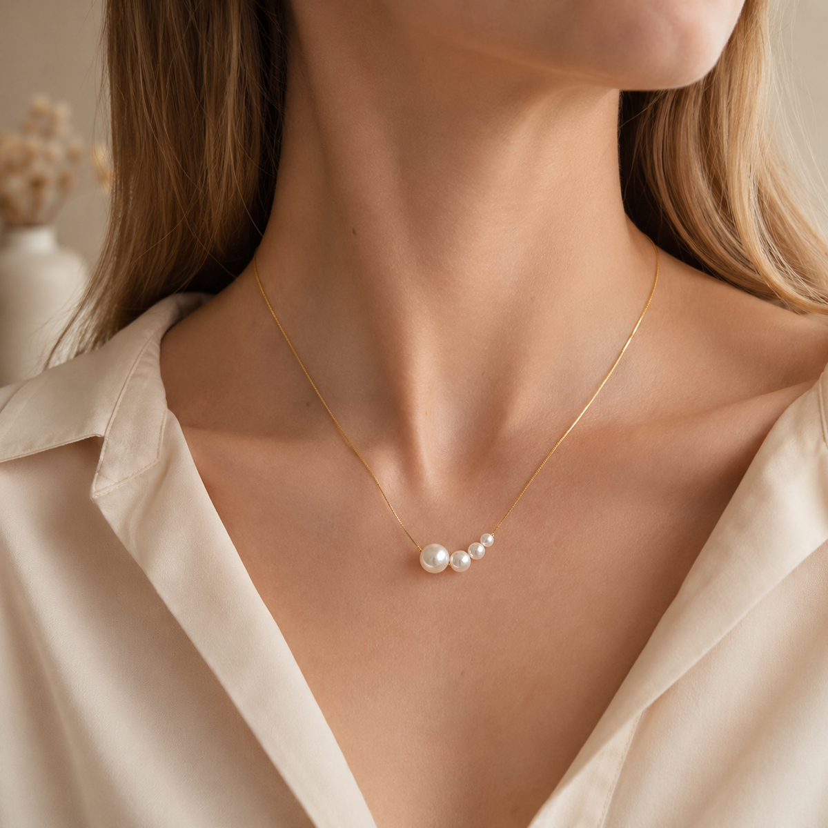 Dashiell – Collier en perles fines