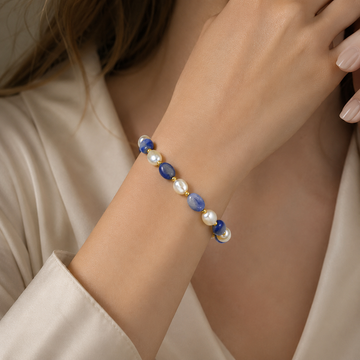 Kira – Bracelet élégant en perles de l'océan