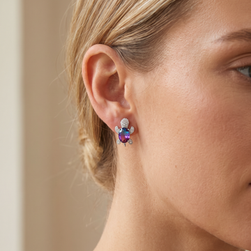 Talia – Boucles d'Oreilles Tortue Marine