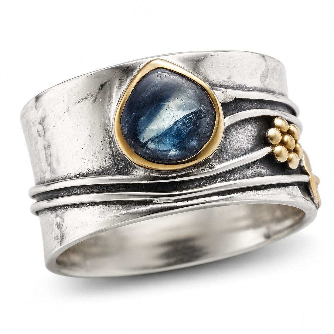Patricia – bague de méditation bohème
