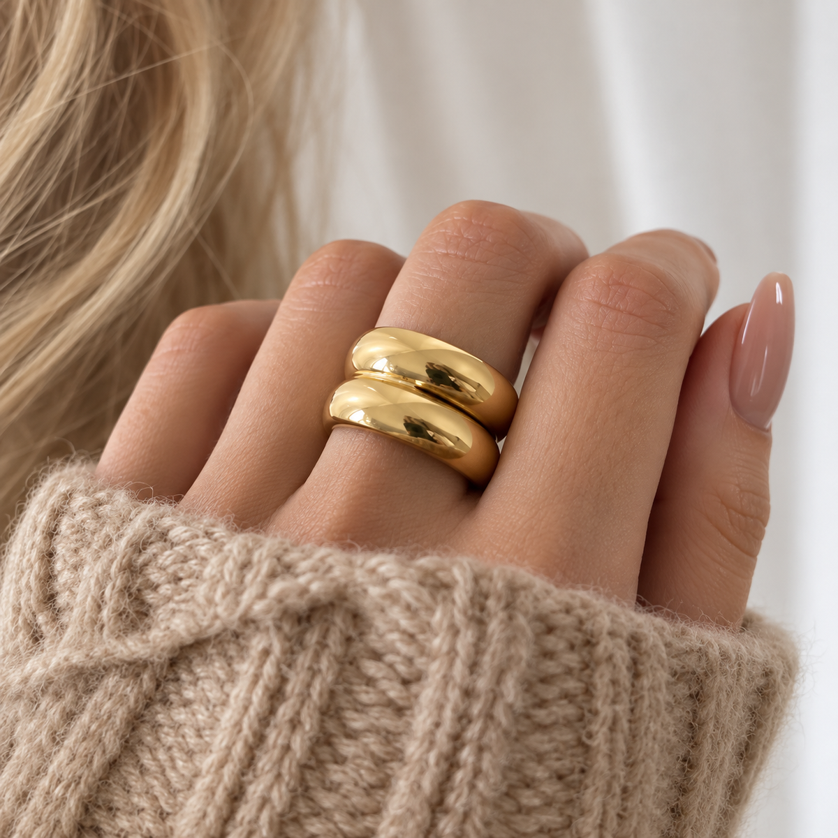 Solene – Bague large pour l'index
