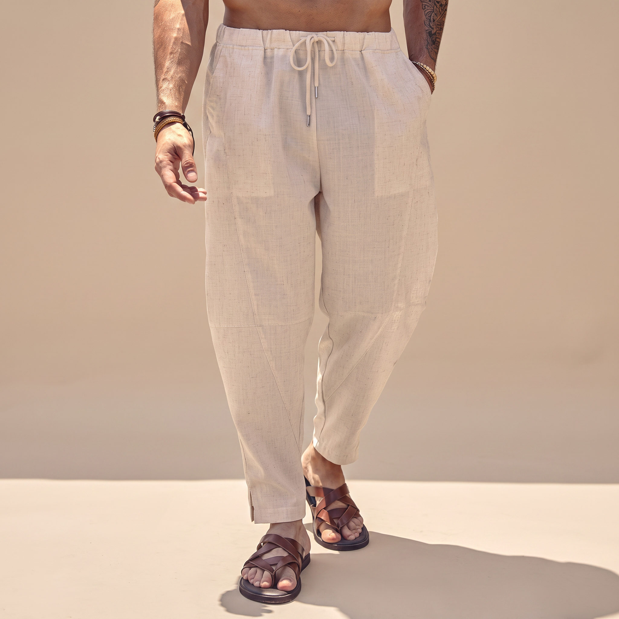 Abel - Pantalons de plage relax
