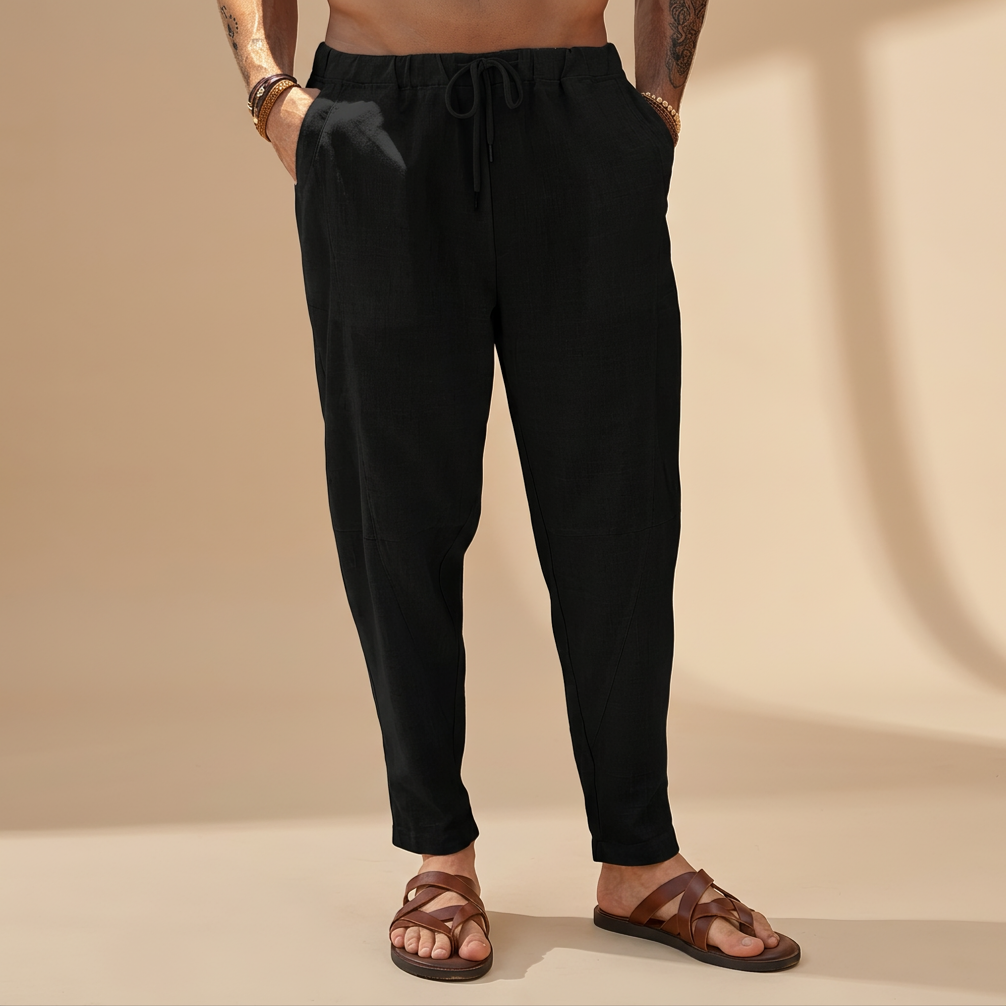 Abel - Pantalons de plage relax