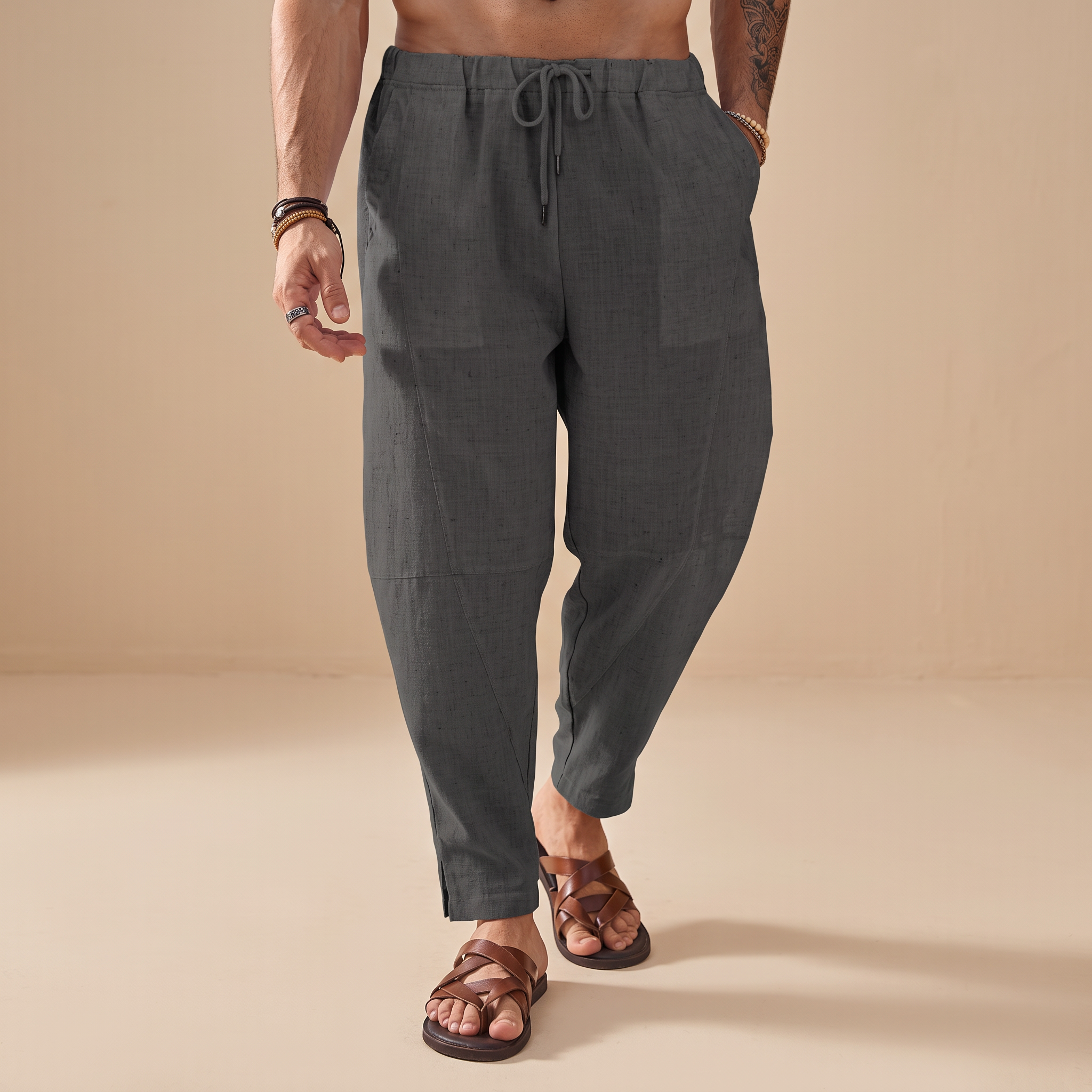 Abel - Pantalons de plage relax