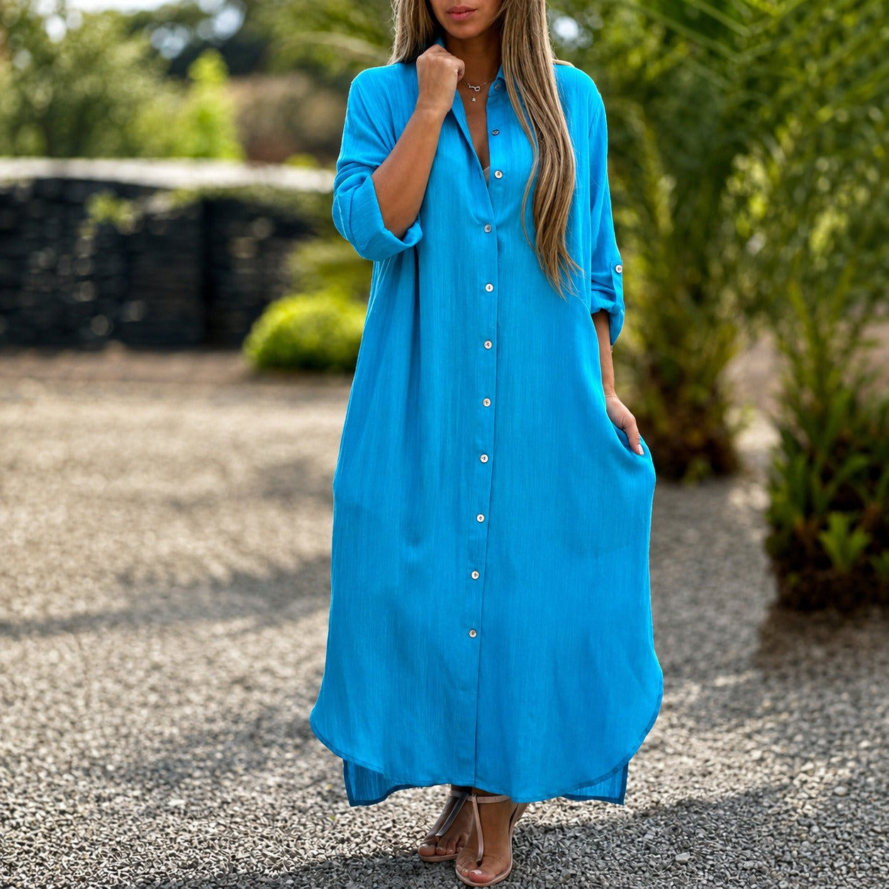 Sharon - Robe large et décontractée