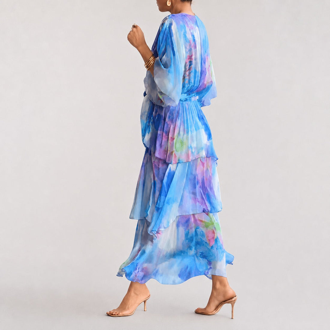 Denise - Robe Élégante à Étages