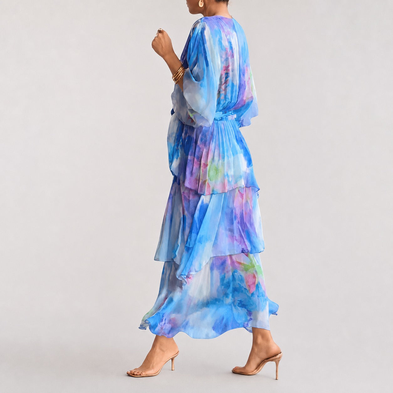 Denise - Robe Élégante à Étages