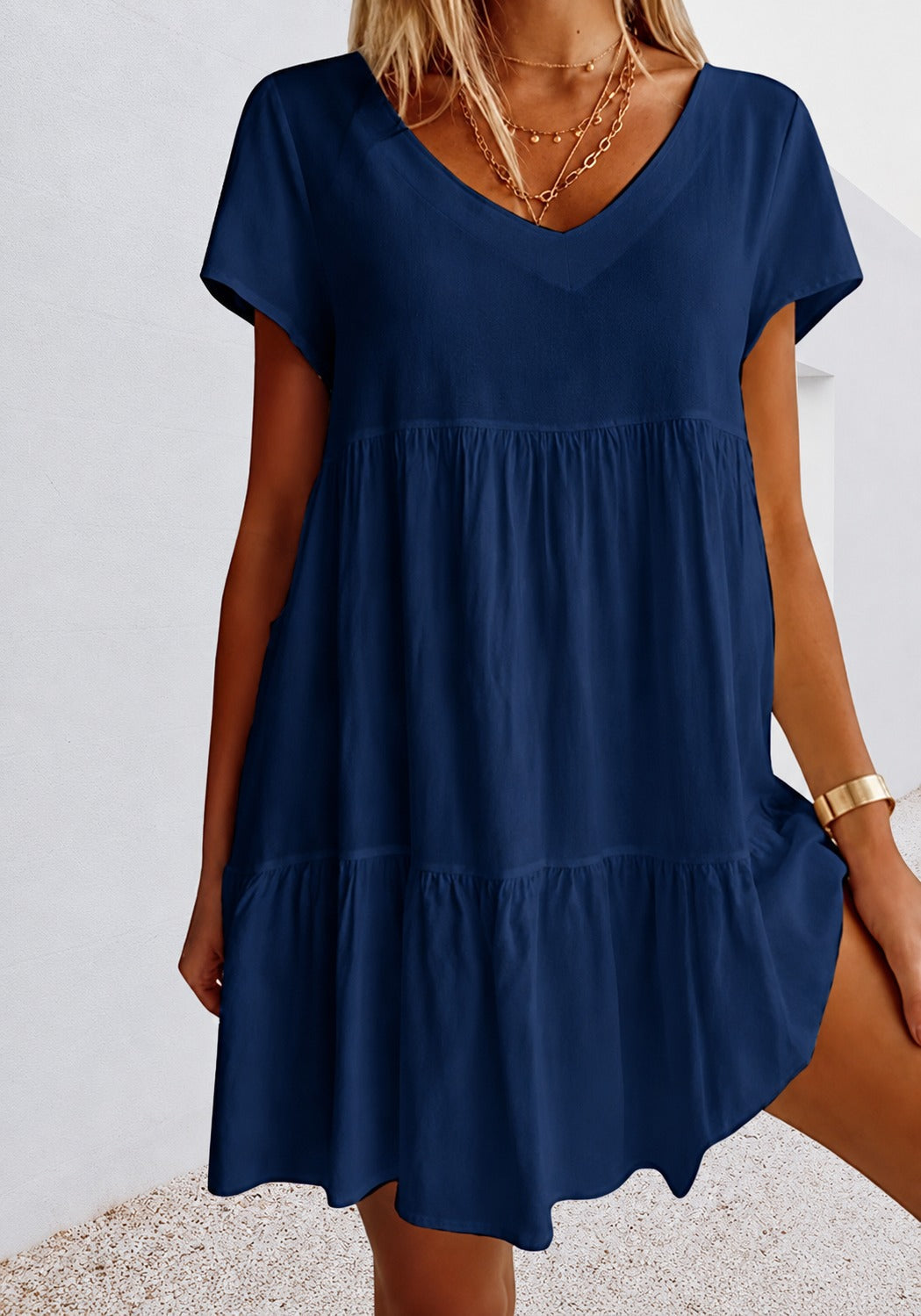 Cordelia - Mini Robe Ample Décontractée