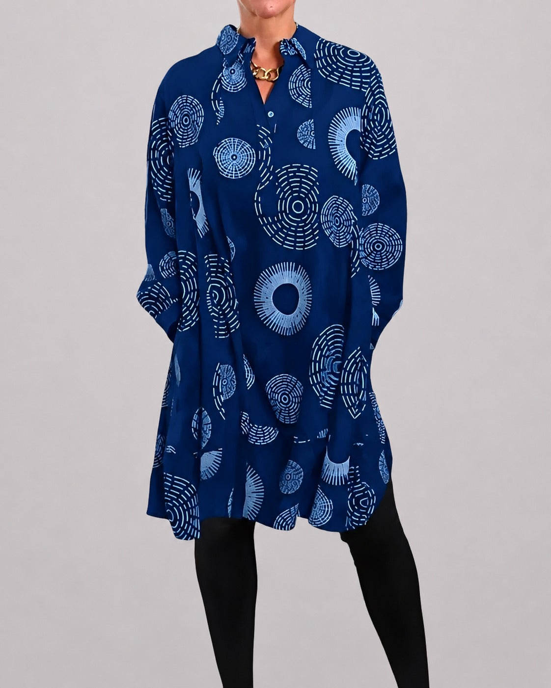 Lacie - Robe Ample avec Revers